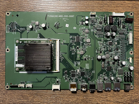 Pagrindinė plokštė 715GA190-M0D-000-006T